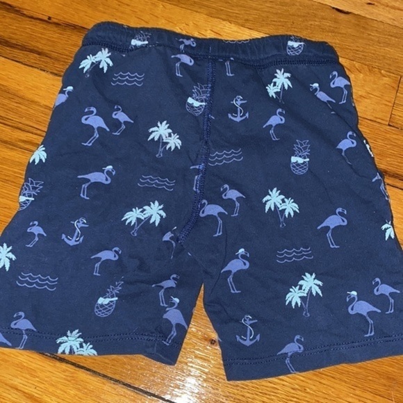 Lightweight H&M navy cotton boys summer shorts 3T EUC. - Picture 3 of 3
